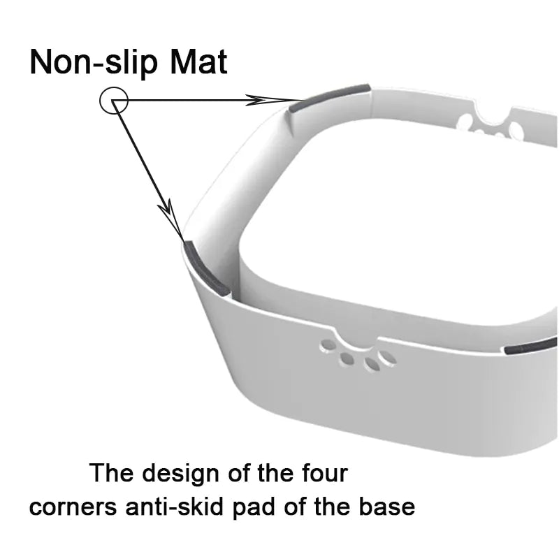 Anti-Spill Slow Feeder Water Bowl
