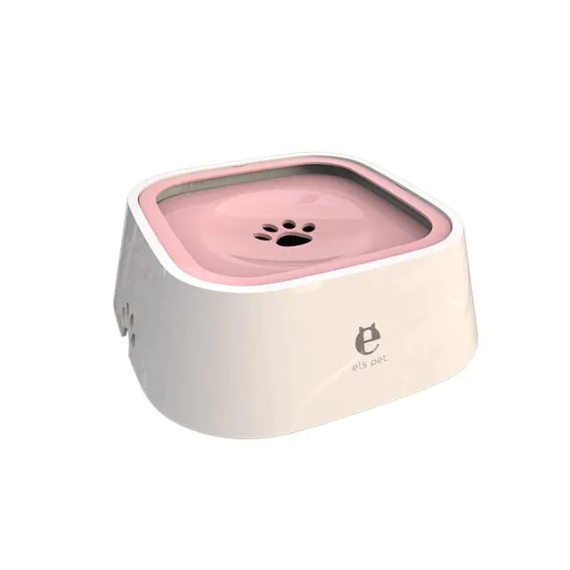 Anti-Spill Slow Feeder Water Bowl