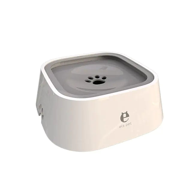 Anti-Spill Slow Feeder Water Bowl
