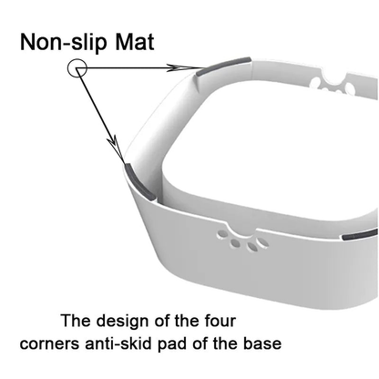 Anti-Spill Slow Feeder Water Bowl