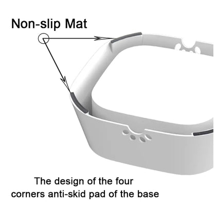 Anti-Spill Slow Feeder Water Bowl