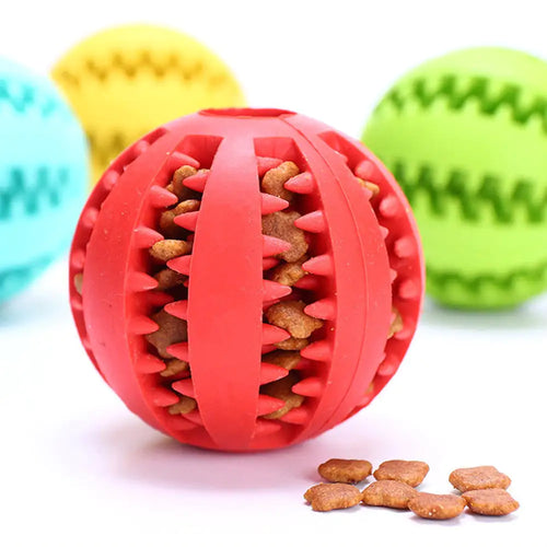 Interactive Pet Rubber Balls