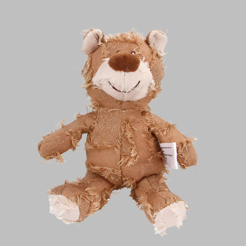  Patchwork Cute Bear Pet Plush Toys