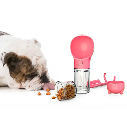 3-in-1 Portable Pet Water Bottle