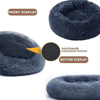 Fluffy Round Pet Bed