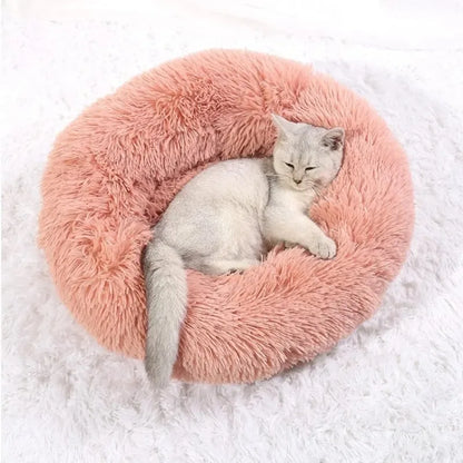 Fluffy Round Pet Bed