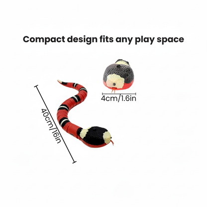 Smart Sensing Snake Cat Toy